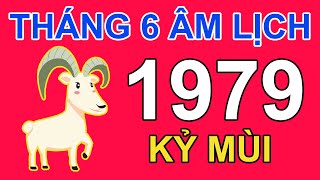 Tử Vi Tuổi Kỷ Mùi 1979 Trong tháng 6 năm 2024 âm lịch Giáp Thìn | Triệu Phú Tử Vi