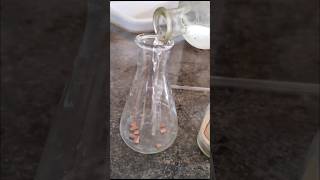 Science experiment #chemistry #ytshorts #shorts #viral#fun #scienceexperiment