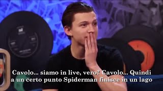 TOM HOLLAND e gli spoiler (SUB ITA)