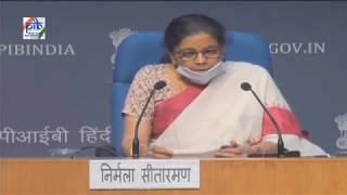 PRESS MEETS UNION FINANCE MINISTER NIRMALA SITHARAMAN GOV. OF INDIA #