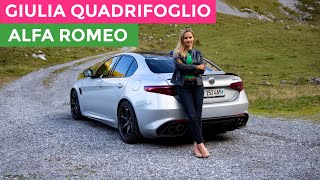 Alfa Romeo - GIULIA QUADRIFOGLIO - forget the well behaved Germans