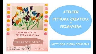 Atelier bambini - pittura creativa di primavera