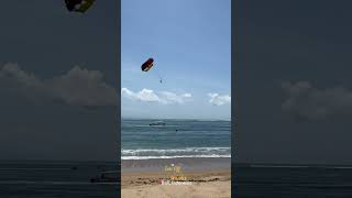 Soaring Over Bali 🌴🏖️ Parasailing Paradise