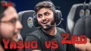 Yassuo - Yasuo vs Zed Mid - LoL Season 9 NA Ranked | League of Legends Replays