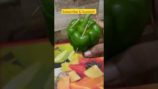 cheesy egg bell pepper #shorts #eggrecipe #weightloss #capsicum #bellpeppers #cheese #quickrecipe