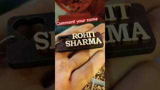 Rohit Sharma customised keychain  || name on keyrings