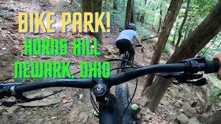 HORNS HILL MTB PARK ::: Go Pro - Slim Shady, Shenanigans, Radioactive, Pro Jump Line, Drop In