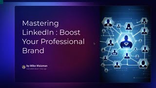 Mastering Linkedin   boost your brand