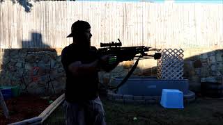 Shooting my TenPoint Carbon Nitro RDX Crossbow