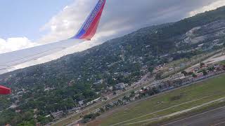 Southwest 737-700 takeoff from Montego Bay, 11-16-18