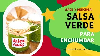 Salsa verde 🌱🌿 Para acompañar cualquier plato 🌿🌱