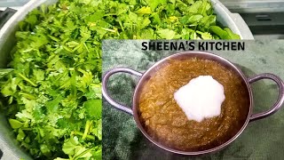 Saag in Pressure Cooker/Winter Special Saag/Sheena's Kitchen