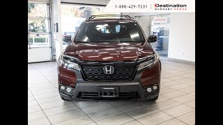 2021 HONDA PASSPORT TOURING - FULLY LOADED - OFFROAD CAPABLE! - P13312L