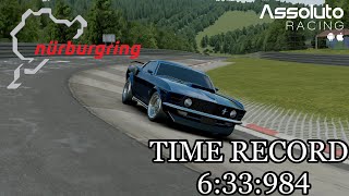 Assoluto Racing | Nürburgring Time Attack [6:33:984] Ford Mustang Boss 429 drag car '69 (Gameplay)