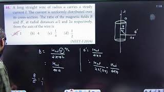 magnetic field & force lecture 5 by Rakesh yadav  sir neet 2025,26