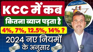 Kisan Credit Card (KCC) Loan पर ब्याज कब और कितना लगता है? कब निकासी और जमा करें कि 4% ही ब्याज पड़े