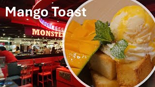 Signature Tangy Mango Honey Toast at Monster Curry Tampines Singapore