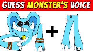 😱🐘Guess The MONSTER (Smiling Critters) By EMOJI And VOICE | Poppy Playtime Chapter 3 Character