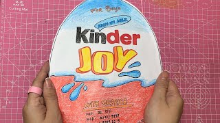 New  Kinder Joy Blind bag paper diy #blindbagpaper #diy #papercraft #kinderjoy #shorts #asmr