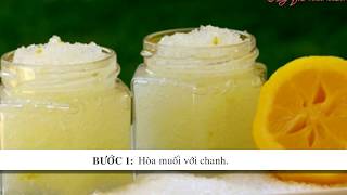 Cách dùng chanh và muối để bạc sáng hơn