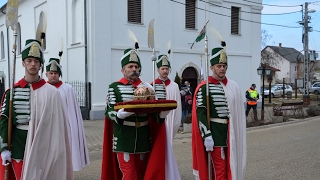 2017.02.18. Megemlékezés Mányban a doni csaták és a budai kitörés hősi halottairól