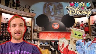 NEW DISNEY MERCHANDISE AT WORLD OF DISNEY | MINNIE EARS, DISNEY LOUNGEFLY, STAR WARS AND MORE!