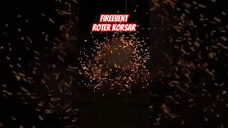 Fireevent Roter Korsar firecracker #shorts #feuerwerk #fireworks