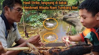 Mancing ikan di Spot Desa Tumbang Atei pedalaman kalimantan Part 2. #62