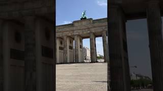 Berlin: Biking though the Brandenburg Gate.  Bike the Brandenburg Gate!