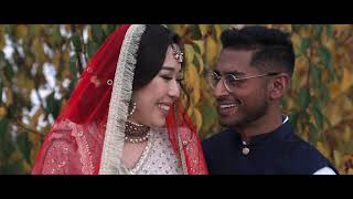 Haris and Mary Wedding Highlight Film | Kazakhstan & Hindu Wedding |