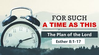 Esther 8:1-17- The Plan of the Lord // with Felix Fernandez