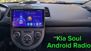 Kia Soul Android Radio Car Radio Kia Soul شاشة اندرويد لسيارة كيا سول