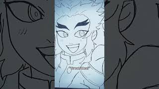 You sure do have beautiful eyes Rengoku 💀 #OC #kyojurorengoku #tengenuzui #demonslayer