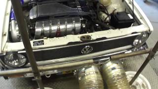 Volkswagen Golf I with VR6 Engine + Compressor - Dyno Run at Beek Auto Racing