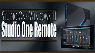 How to connect Presonus Studio One Remote to Studio One 6 Daw in Windows 11 in 3 Easy Steps.