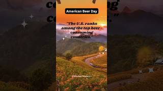 Inside the Nation of Beer Lovers #American bear day #shorts #subscribe