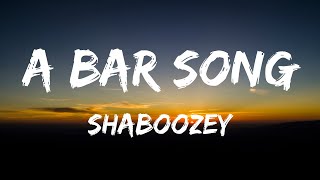 Shaboozey - A Bar Song (Lyrics )