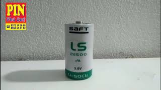 Pin LS26500 Saft 3.6v , Pin Trung (C ) 3.6V