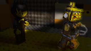 Bendy killed Projectionist lego animation | Бенди убил Прожекториста лего анимация | Бенди лего