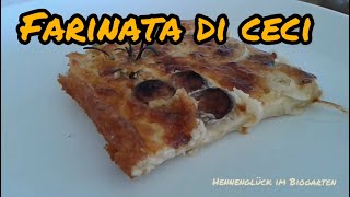 Italienische Kichererbsen Torte Rezept |Einfach essen trotz Corona| Italian chickpea pancake recipe