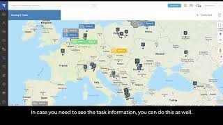 Routing and Tasking solution on TrustTrack by Ruptela with HERE maps integration (EN)