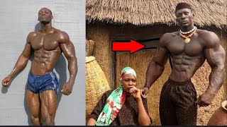 No Gym No protien | Mr Wad african bodybuilder ✅♥️#sports #africanbodybuilders #workoutmotivation