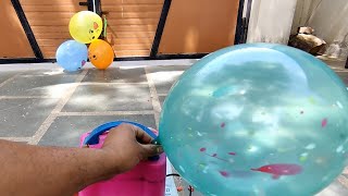 FUN_PO0PPING_LOTS_OF_BALLOONS P-158#158#satisfying#asmr#balloonboomasmr#balloon#fun