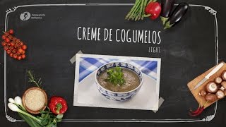 Receita Creme de Cogumelos