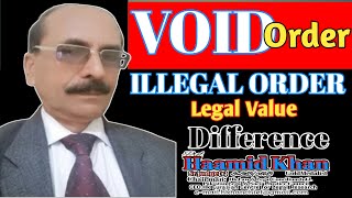 Void order | illegal Order | Cj Exsm | Asj Exam | HkLegalTv | HaamidKhan |