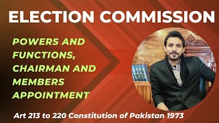 Election commission| Establishment| Appointment |Powers and functions |Art 213 to 220 #constitution