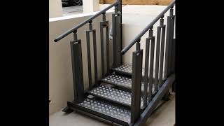 Flexstep Version 1 with barrier for access  from the street into the house