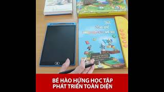 【Siêu Giảm Giá】Sách nói song ngữ và bảng viết tự xóa cho trẻ từ 2 ~ 8 tuổi