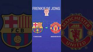 EA FC 24 PS5 Frenkie De Jong Transfer To Manchester United #FC24 #EAFC24