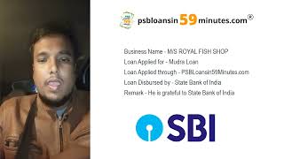 FISH SHOP Receives Mudra Loan by PSBLoansin59Minutes